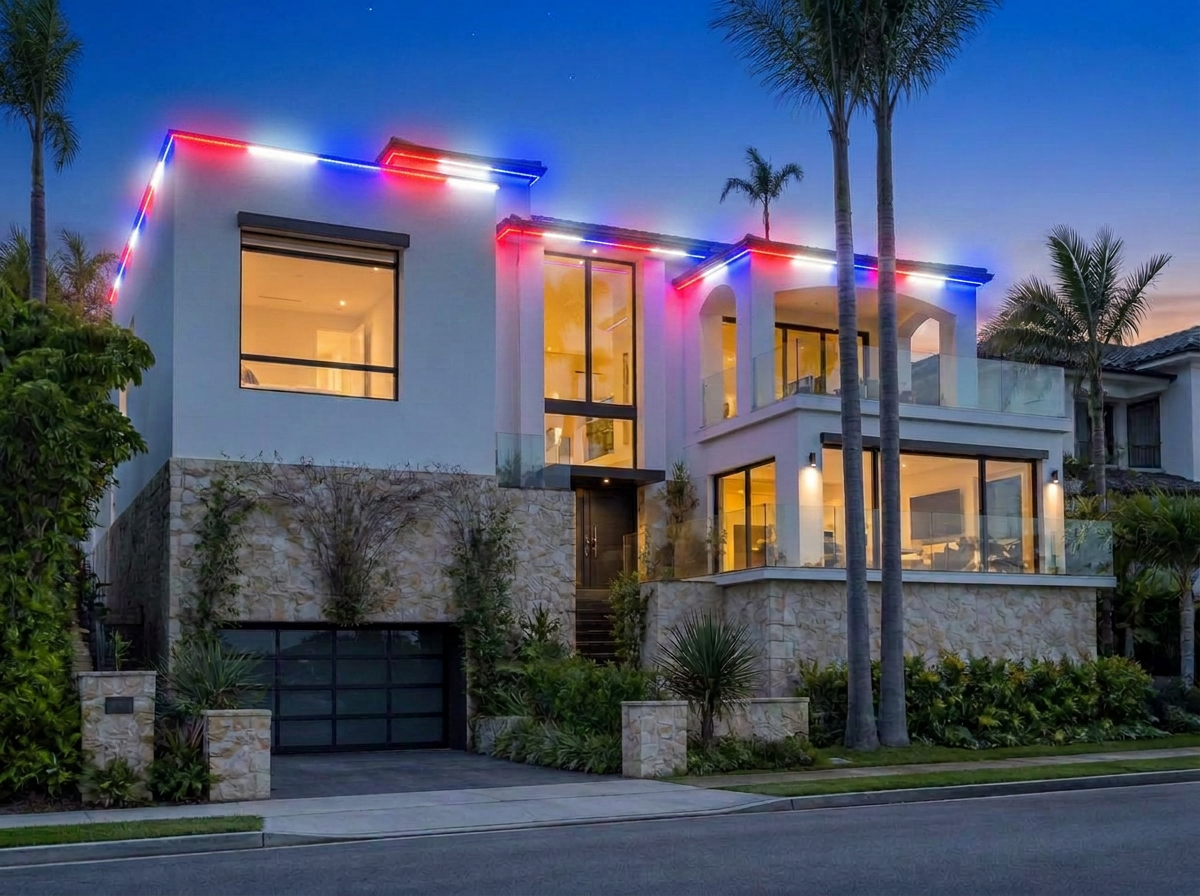 Corona del Mar after installation
